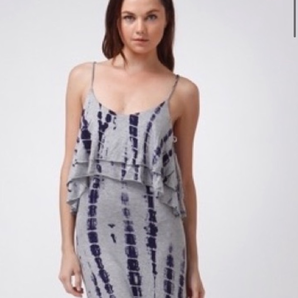 ✨Tie Dye✨Spaghetti Trap Maxi Dress